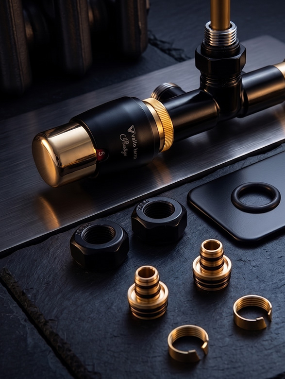 Dekoracyjne zawory do grzejników